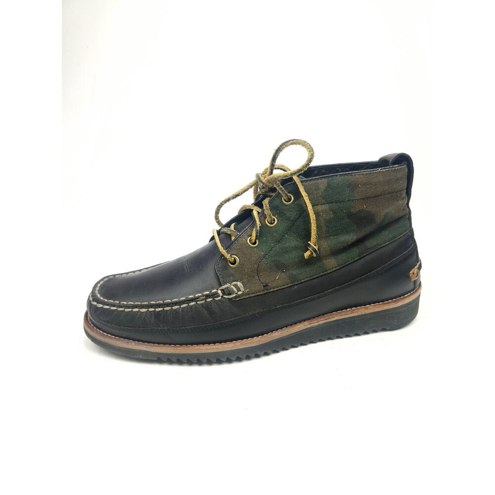 Cole Haan Men's Pinch Rugged Chukka - Camo Canvas/After Dark US Size 10.5 M